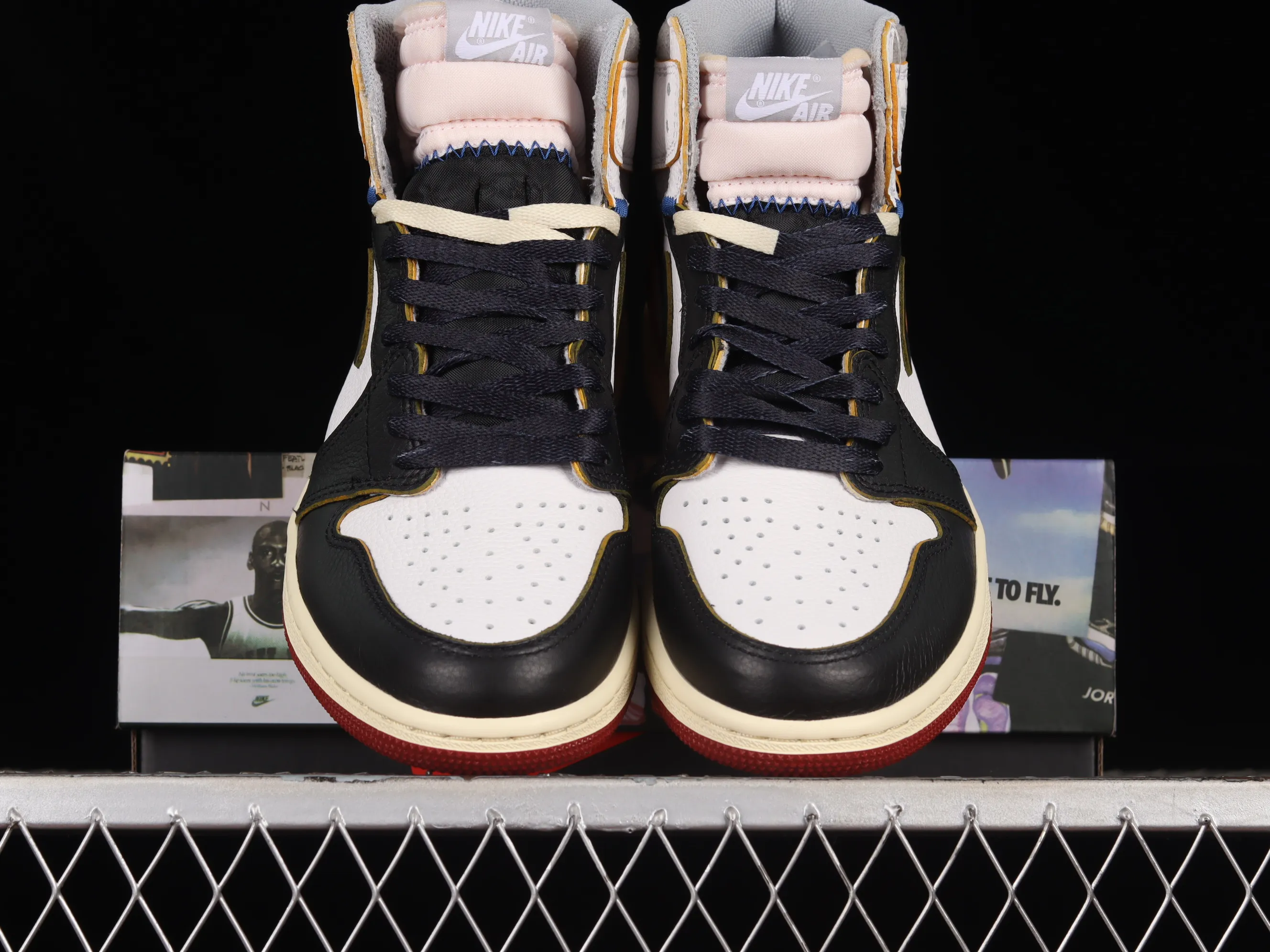 All categories Air Jordan Jordan series basketball shoes Air Jordan 1 High LJR version Union x Air Jordan 1 Retro High PK NRG Black Friday BV1300-106